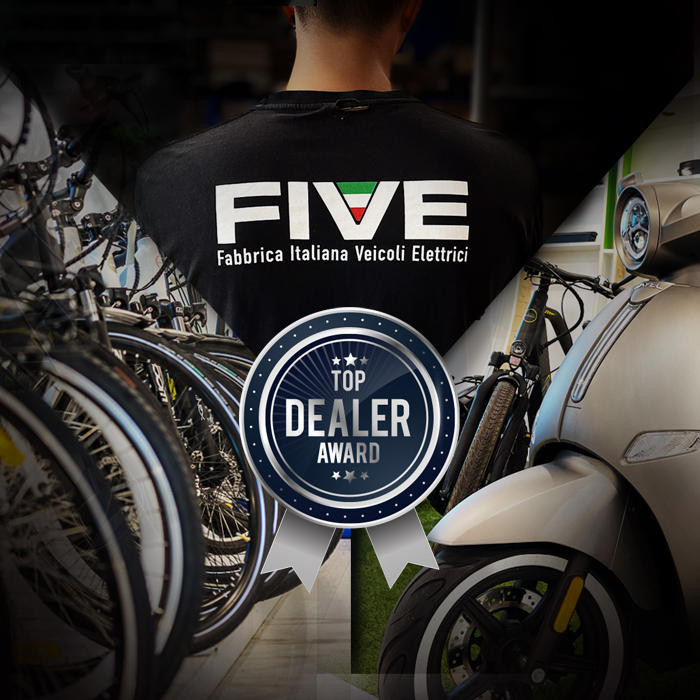 top dealer award FIVE italwin